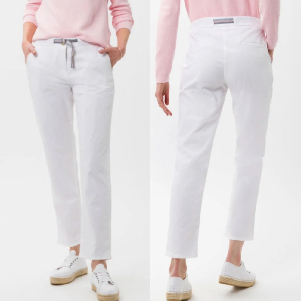 Brax - Mel style Chino trousers white size 26 NWOT
